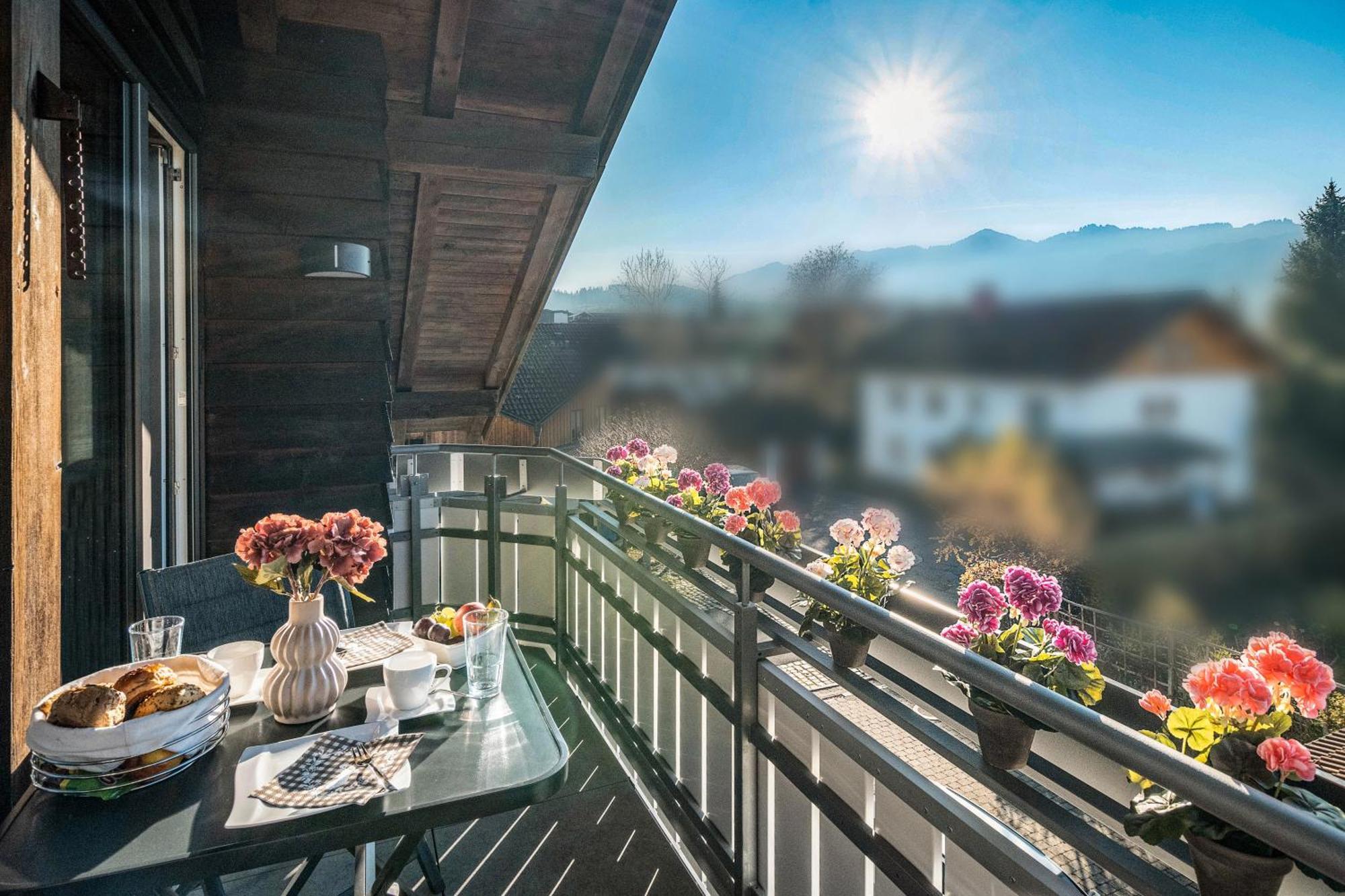 Ferienwohnung Alpenvogel 손토펜 외부 사진